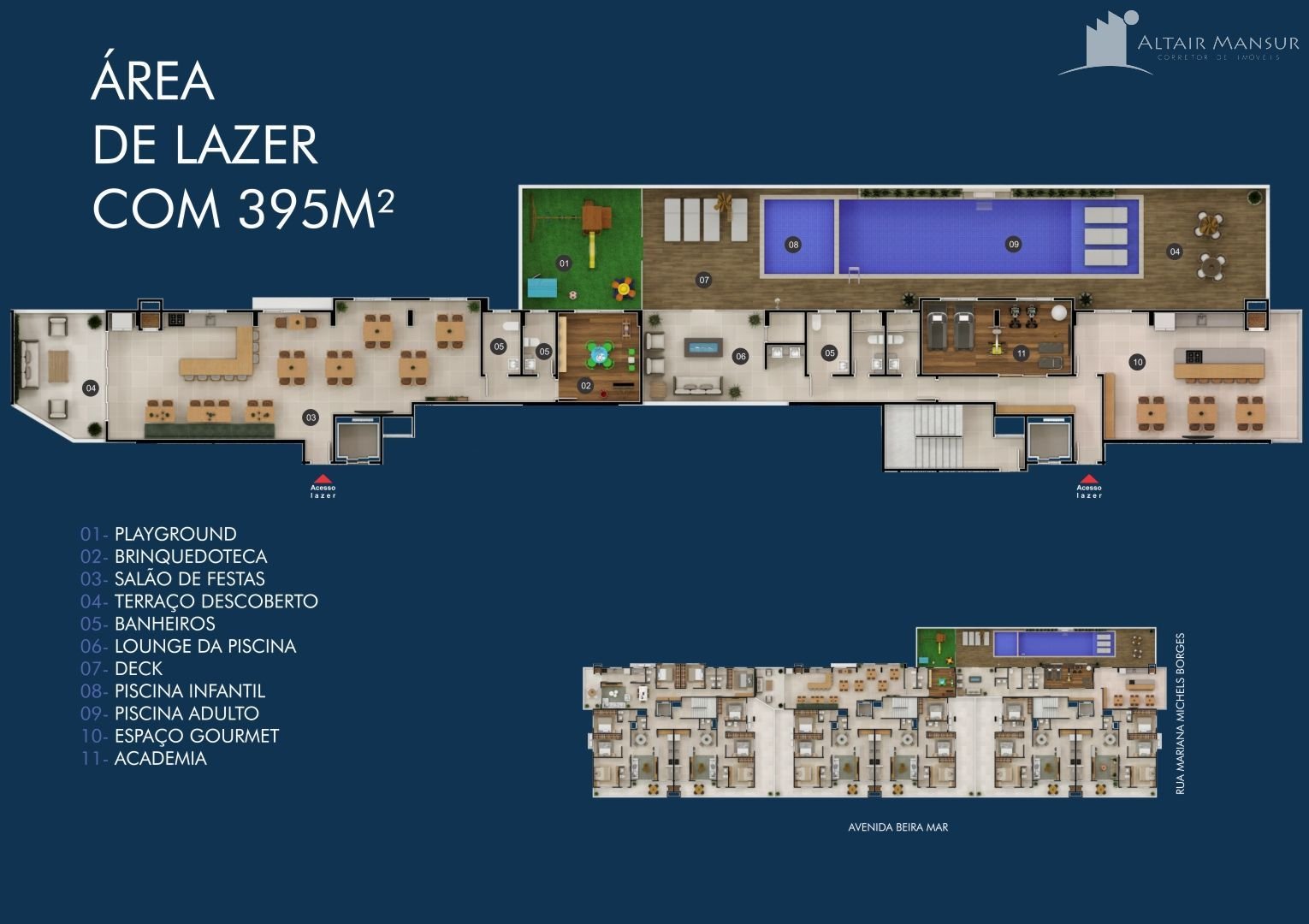 Apartamento Beira Mar à Venda – 3 Quartos (1 suíte), 2 Vagas, Itapoá/SC – Foto 18 | Altair Mansur Imóveis Apartamento Beira Mar à Venda – 3 Quartos (1 suíte), 2 Vagas, Itapoá/SC