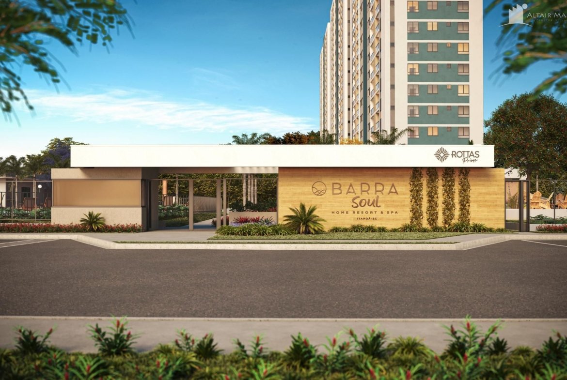 Foto 3 de Apartamento à Venda em Itapoá SC - Bairro Barra do Saí - Altair Mansur Imóveis