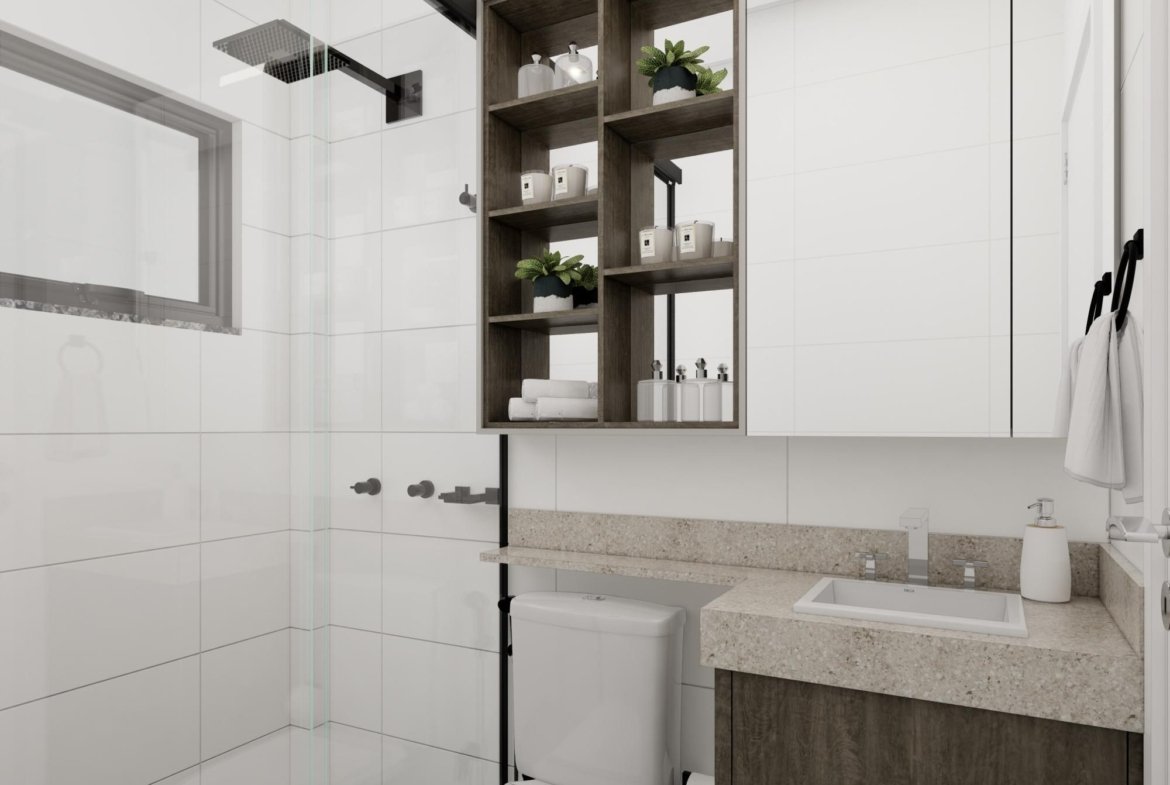 Apartamento com 3 quartos