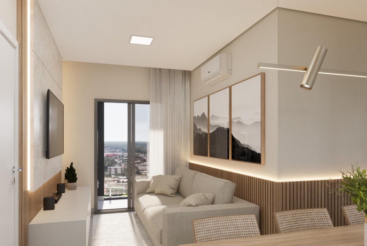 Apartamento com 3 quartos