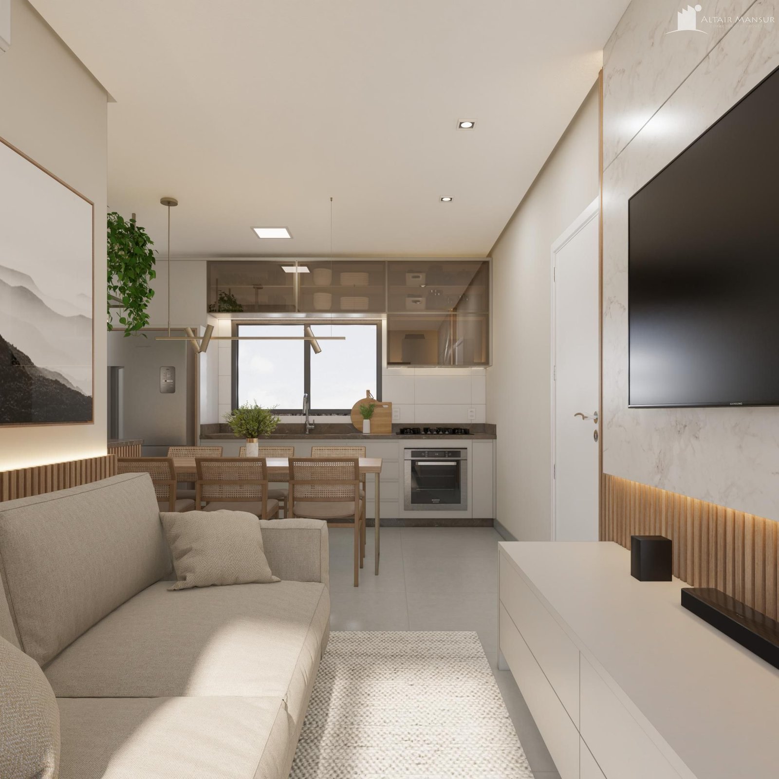 Apartamento com 3 quartos – Foto 9 | Altair Mansur Imóveis Apartamento com 3 quartos