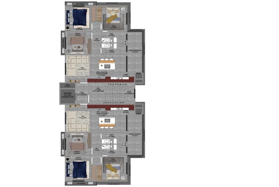 Lançamento! Apartamentos na Planta