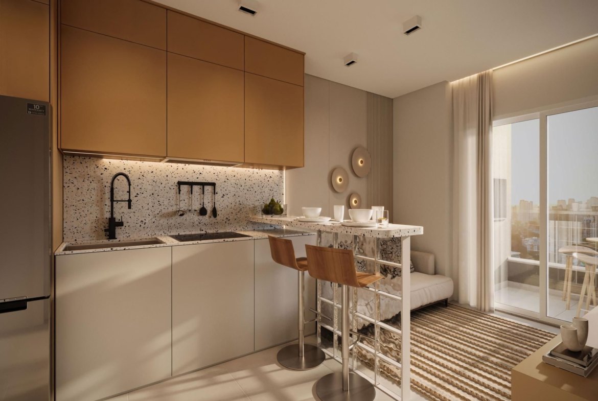 Lançamento na planta apto com 1 dormitório