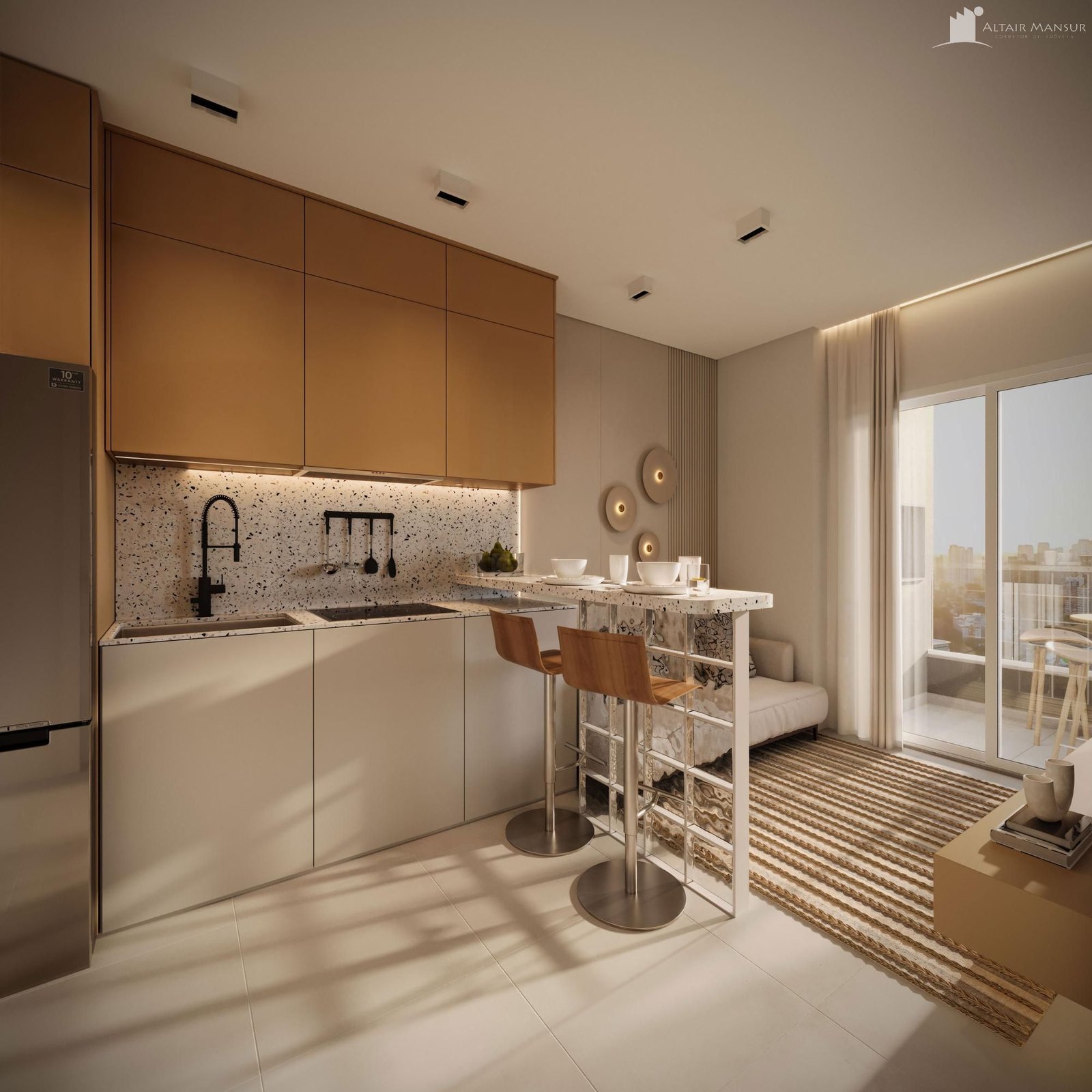 Lançamento na planta apto com 1 dormitório – Foto 17 | Altair Mansur Imóveis Lançamento na planta apto com 1 dormitório