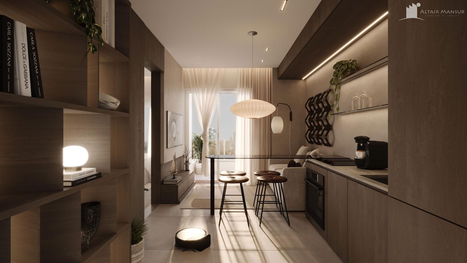 Lançamento apto de 2 quartos na planta em Itapoá – Foto 7 | Altair Mansur Imóveis Lançamento apto de 2 quartos na planta em Itapoá